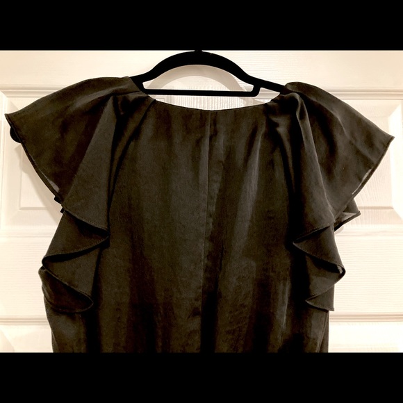 Armani Exchange AX LBD with pockets, elasticized waist, Size 6. Worn once. - Picture 5 of 6